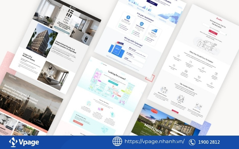 Thông tin chi tiết landing page
