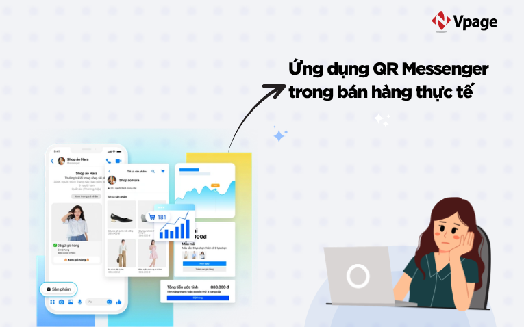 Ứng dụng QR Messenger trong bán hàng thực tế