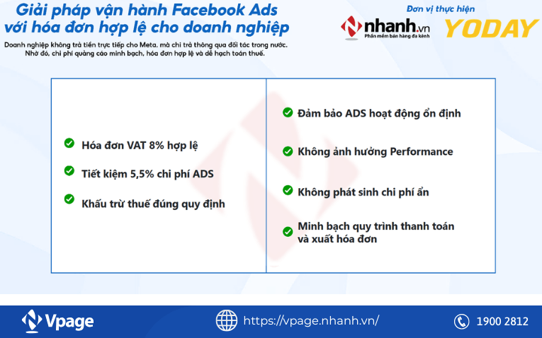 Meta VAT Billing - Tối ưu chi phí Facebook Ads bằng hóa đơn hợp lệ VAT & Thuế