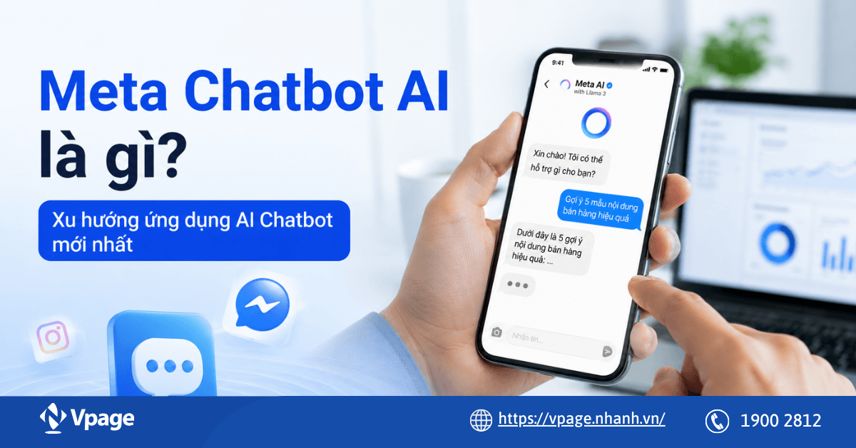 Meta Chatbot AI là gì? Xu hướng ứng dụng AI Chatbot mới nhất