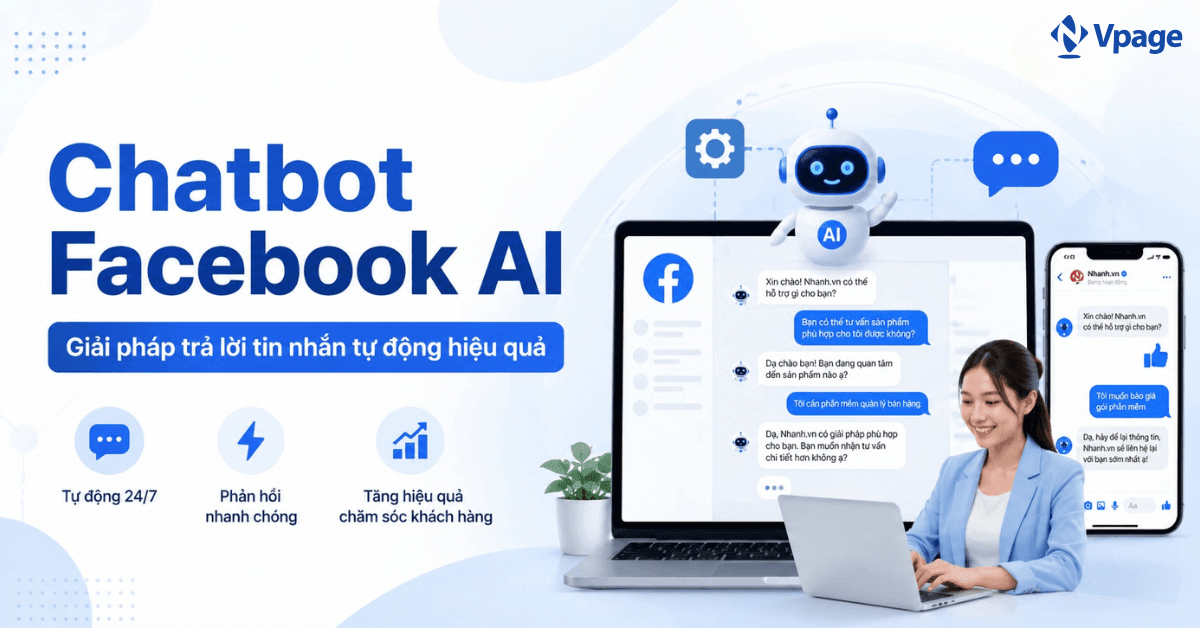 Chatbot Facebook AI: Giải pháp trả lời tin nhắn tự động hiệu quả