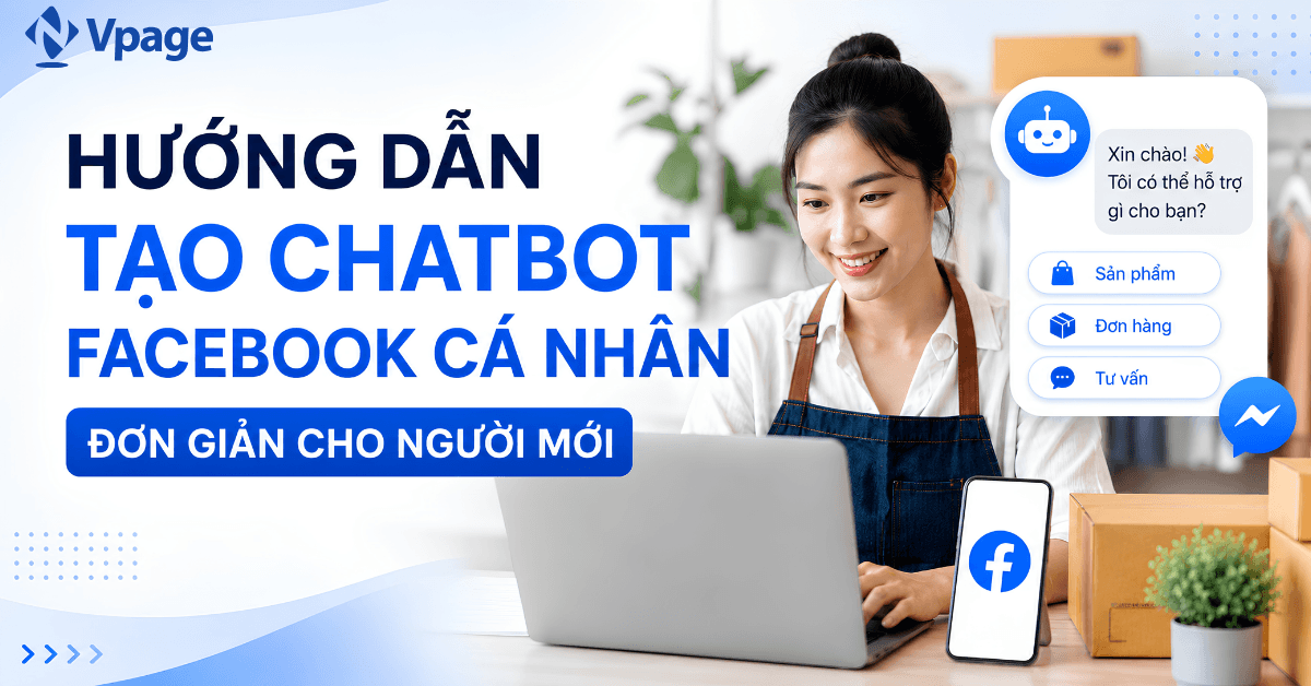 Hướng dẫn tạo Chatbot Facebook cá nhân đơn giản cho người mới