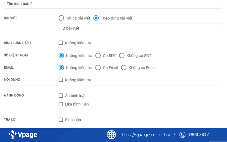 Bot trả lời từ khóa