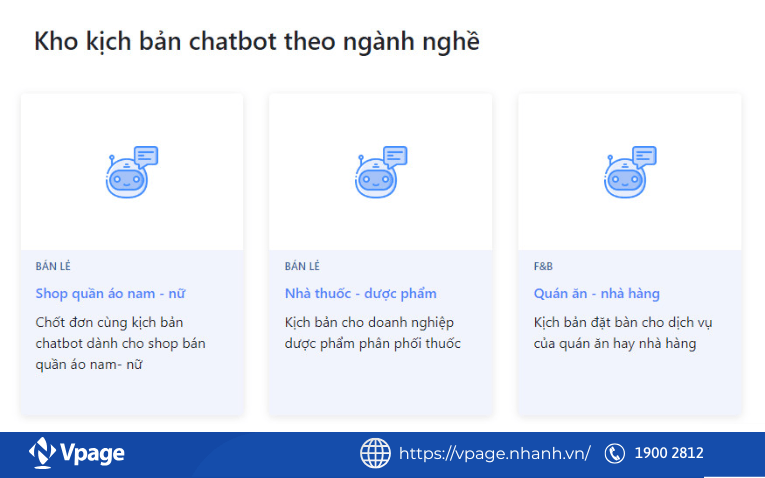 Chatbot trả lời bình luận