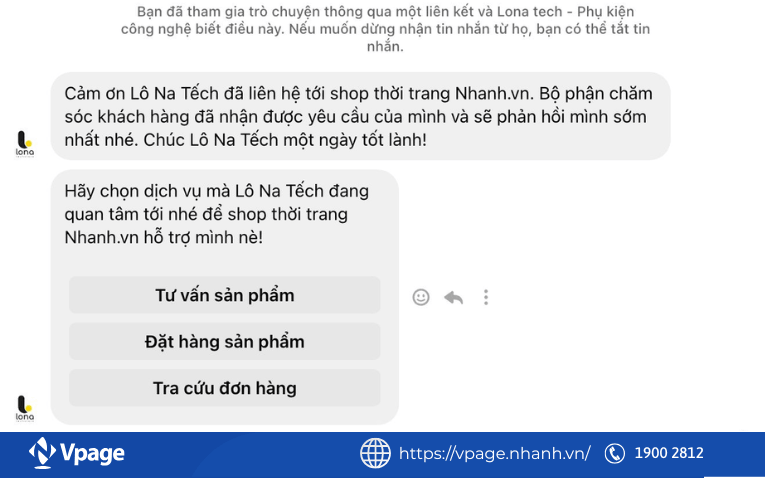 Chọn nền tảng bạn muốn chatbot hoạt động