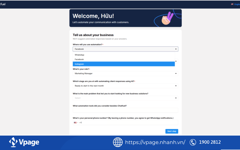 Xây dựng Chatbot AI phục vụ nhu cầu của bạn