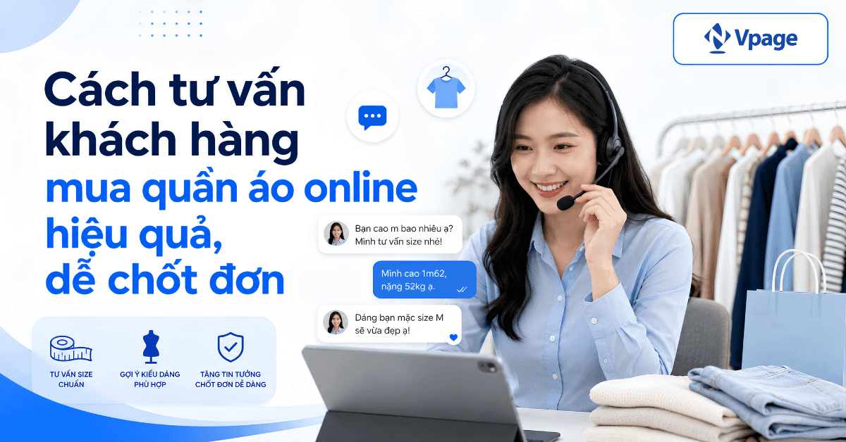 Cách tư vấn khách hàng mua quần áo online hiệu quả, dễ chốt đơn