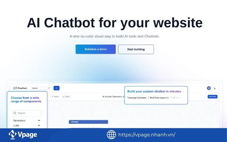 Chatbot AI cho Website
