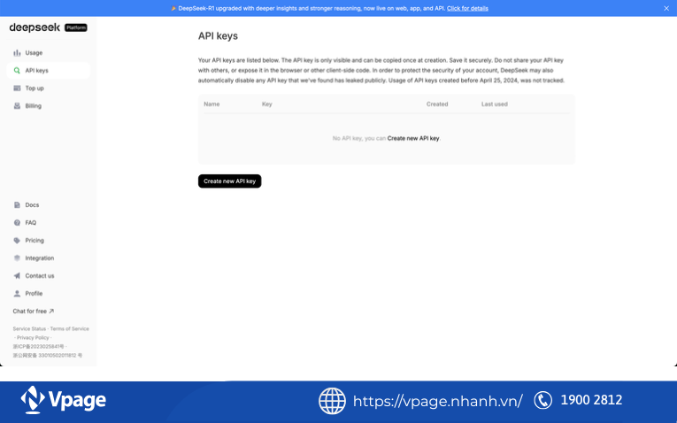 Kiểm tra số dư trong Top up