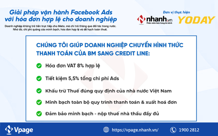 Meta VAT Billing - Tối ưu chi phí Facebook Ads bằng hóa đơn hợp lệ VAT & Thuế